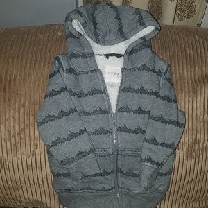 Cat and Jack sherpa lined hoodie